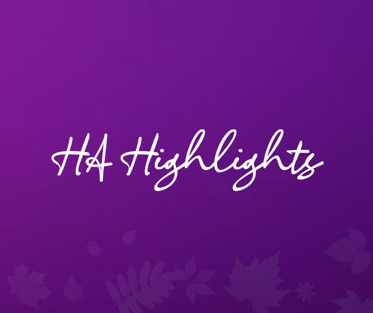 HA Highlights: Autumn Edition